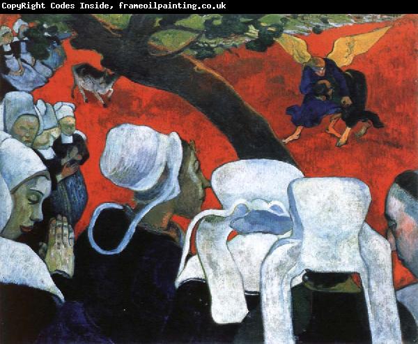 Paul Gauguin the vision after the sermon